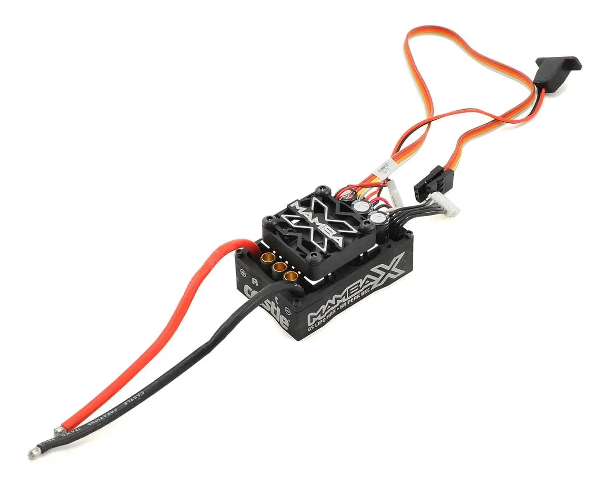 Castle Creations Mamba X Waterproof 1/10 Scale Brushless Esc 1