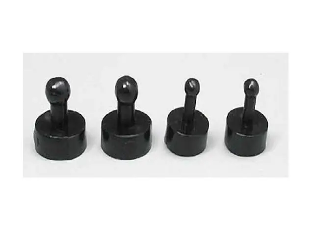 Dubro Fuel Line Plugs Small/Large Dots (4) 1