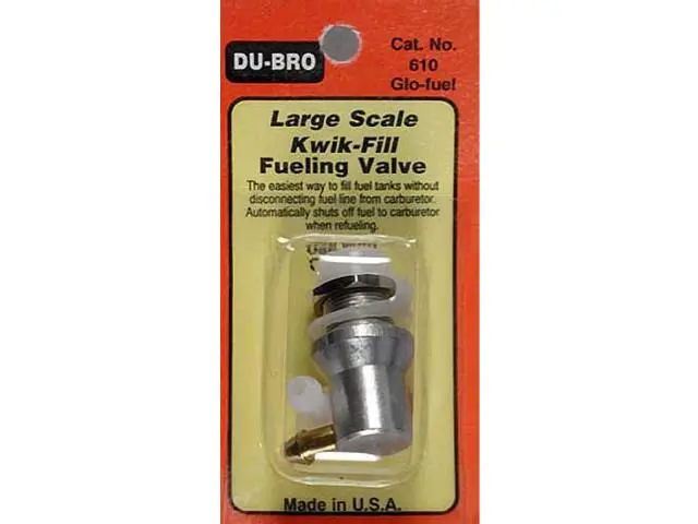 Dubro Large-Scale Fuel Valve Glow (Dubro 610) 1