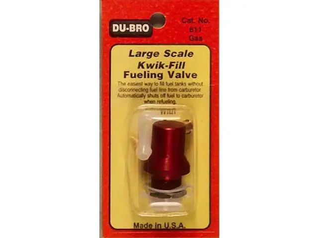 Dubro Large-Scale Fuel Valve Gas 1