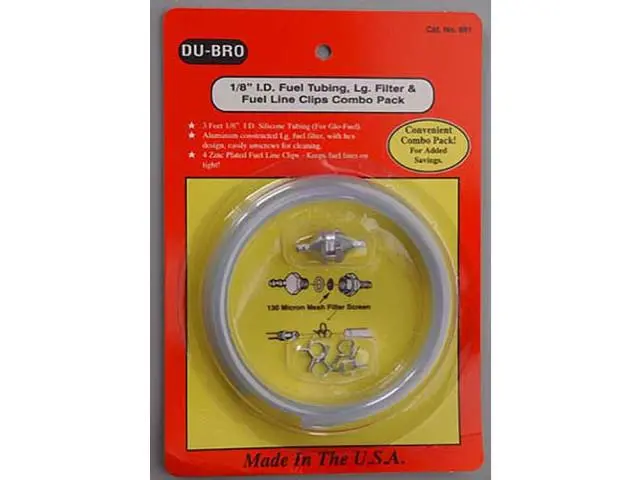 Dubro Large Fuel Line Combo Pack 1