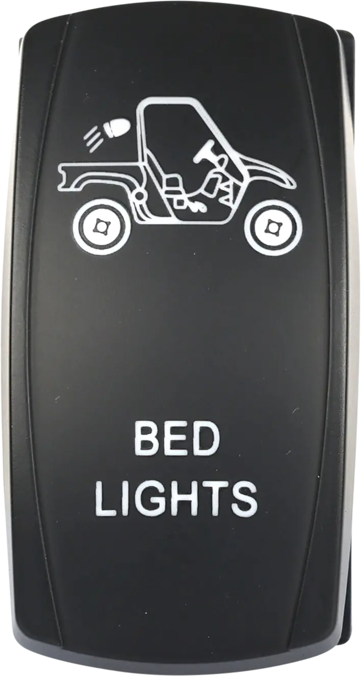 Open Trail Bed Light Pro Rocker Switch Dual Amber Led 3-Pin 459-19083 1