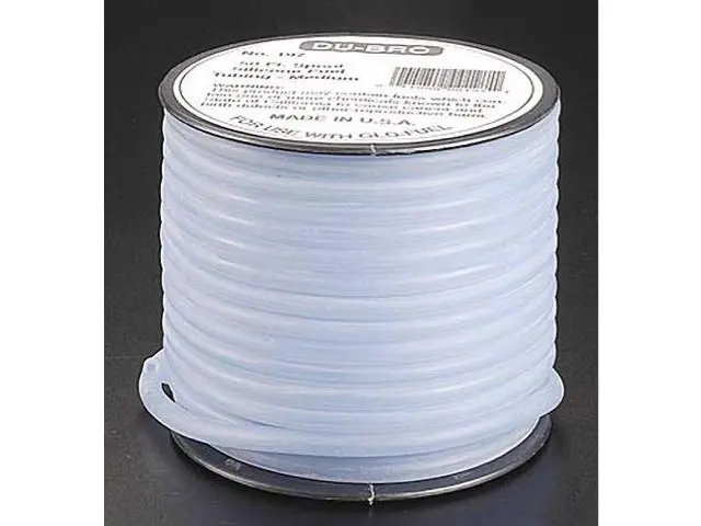Dubro Silicone Fuel Tubing Medium 50' 1