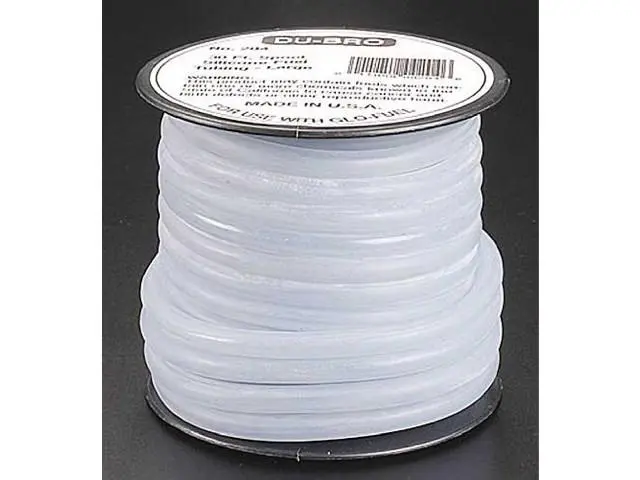 Dubro Silicone Fuel Tubing Large 30' 1