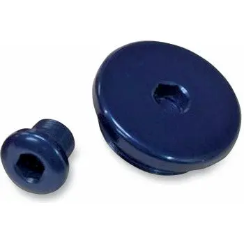 Works Connection 24-590 Blue Engine Plug Set 2009-2026 Yamaha Yzf/Wr/Yfz 1