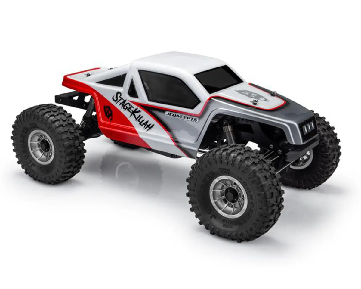 Jconcepts 1/10 Stage Killah Rock Crawler Body (Clear) (12.3") 1