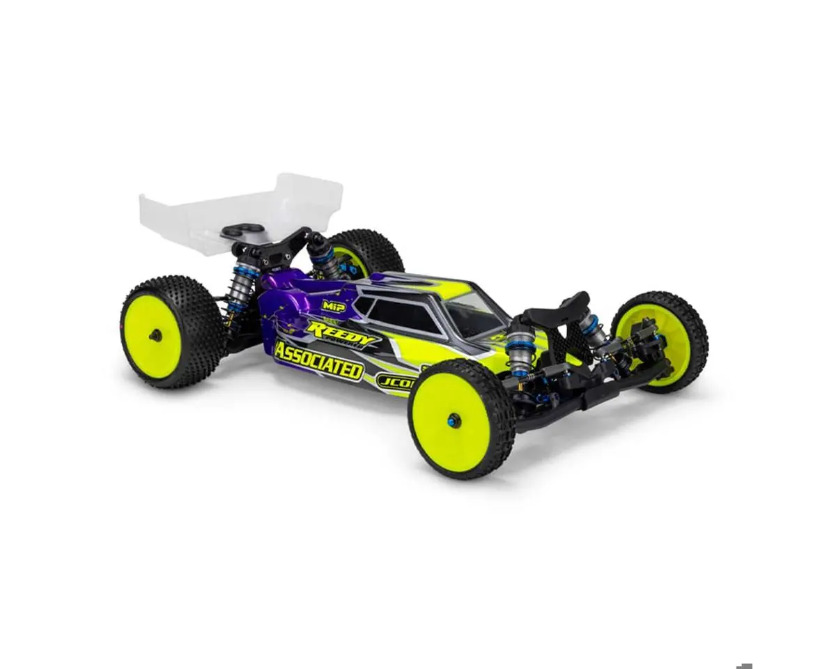 Jconcepts Rc10b7/B7d "S15" 1/10 Buggy Body W/Carpet Wing (Clear) 2