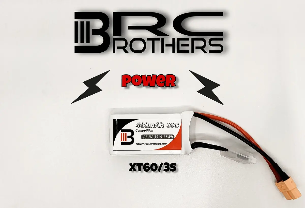 3 Brothers 460Mah 3S, Competition Lipo Battery (Choose Connector) 1