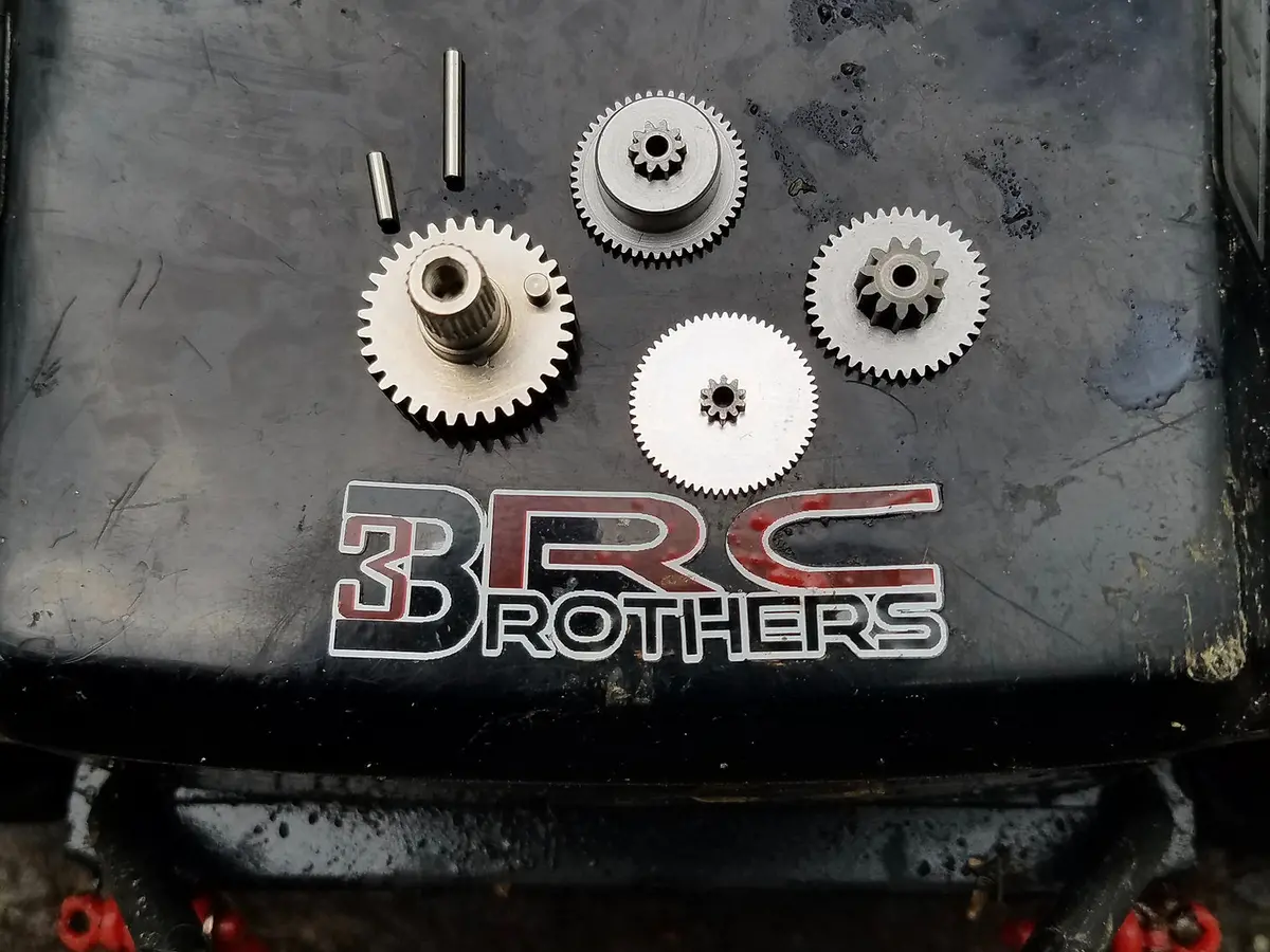 3Bothers Rc All-Metal Replacement Gear Set For Discontinued G13, G12, & G11 Servos 1