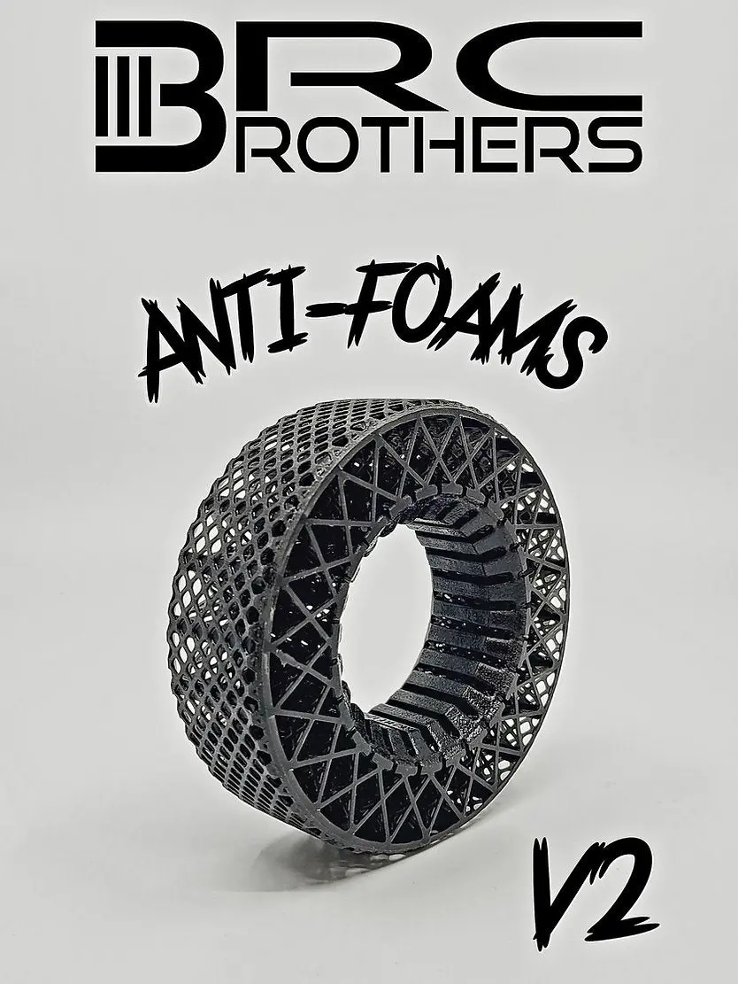3 Brothers Rc 4.75 Single-Stage V2 Anti-Foams. (1 Pair) 1