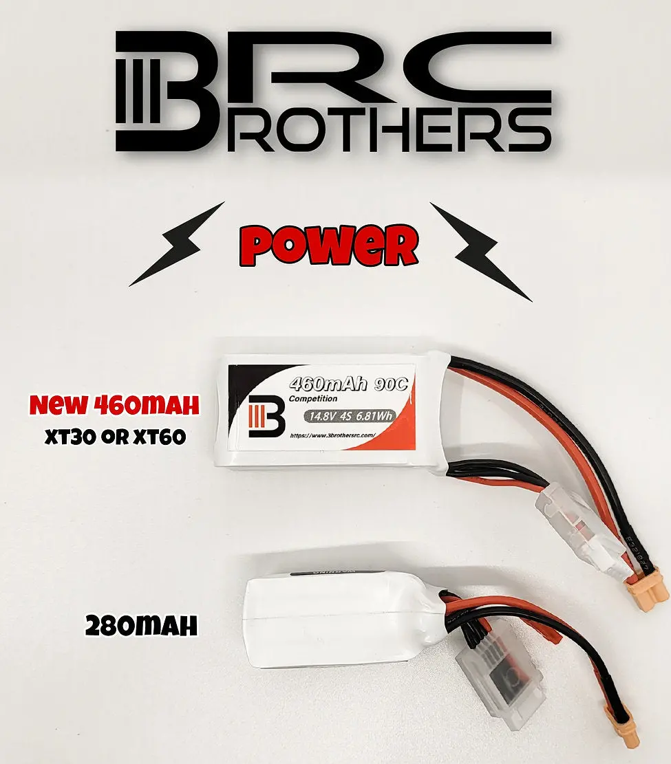New! 3 Brothers 280Mah, 4S Competition Series Battery 2