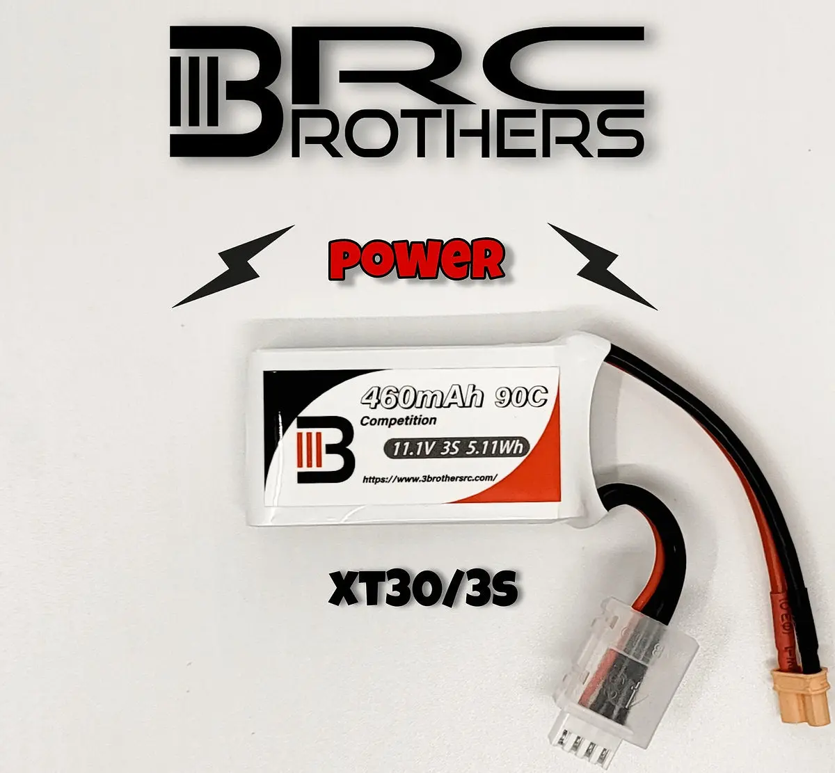 3Brothers 460Mah 4S, Competition Lipo Battery (Choose Connector) 1