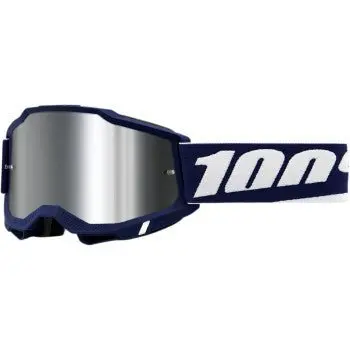100% 50014-00016 Accuri 2 Goggle Mifflin Silver Flash Mirror Lens 1