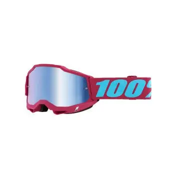 100% Accuri 2 Adult Goggles 50014-00027 - Excelsior - Blue Mirror Lens 1