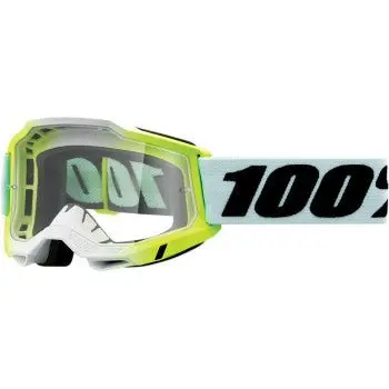100% Accuri 2 Adult Goggles - Dunder - Clear Lens | Elite Protection & Performance For Motocross Racing & Mtb 1