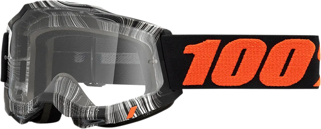 100% Accuri 2 Goggles - Geospace - Clear - Part No. 50013-00008 1