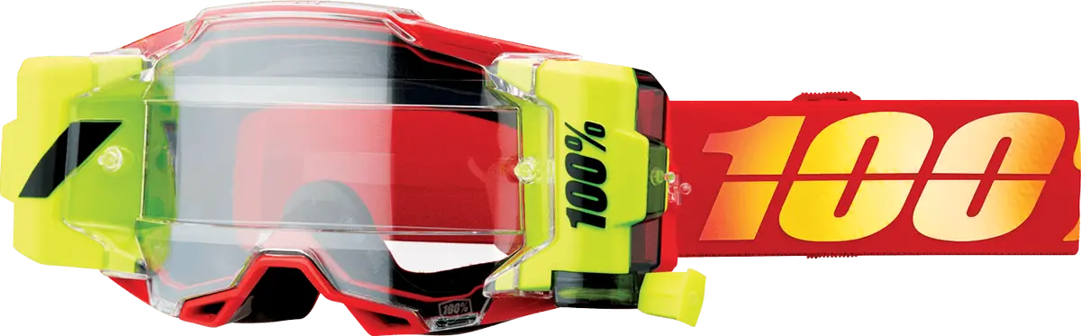 100% Armega Forecast Goggles - Nuketown - Clear 50006-00004 1