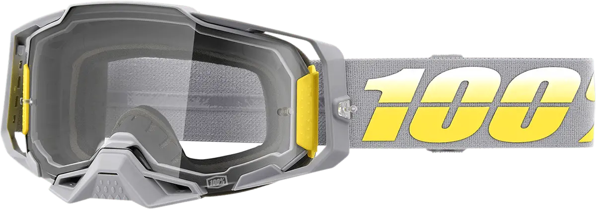 100% Armega Goggles - Complex - Clear 50004-00006 1