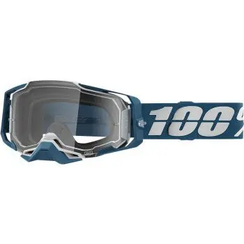 100% Armega Motocross Goggles - 50004-00005 - Albar - Clear 1