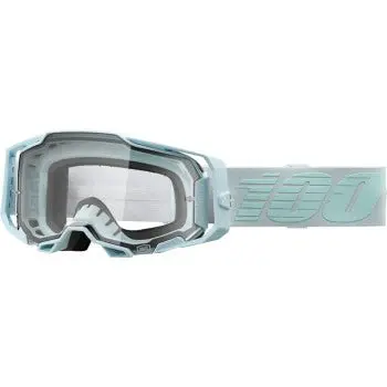 100% Armega Motocross Goggles - 50004-00018 - Fargo - Clear 1