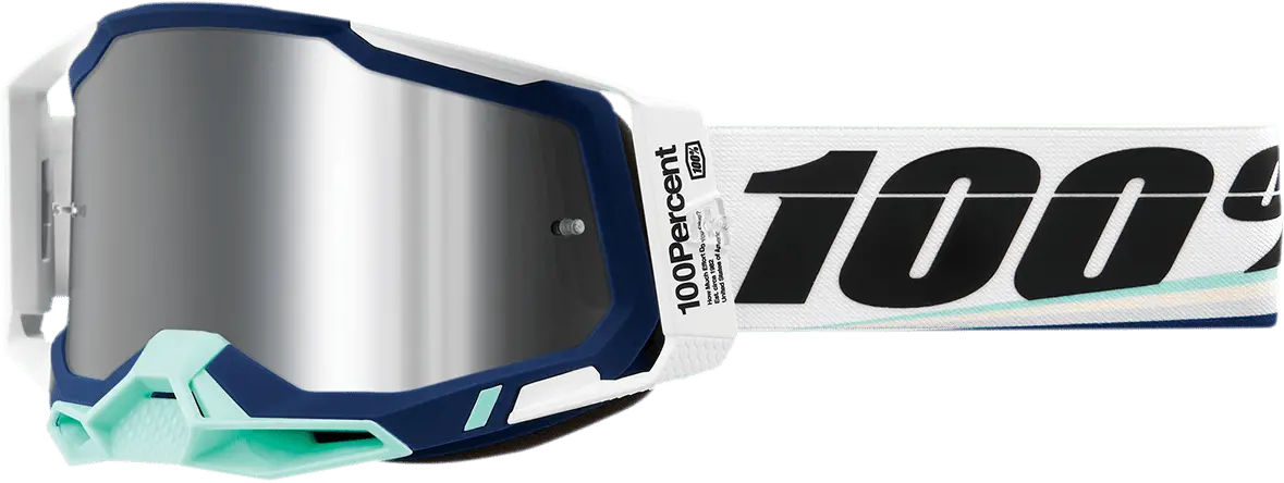 100% Racecraft 2 Goggles - Arsham - Silver Mirror 50010-00011 1