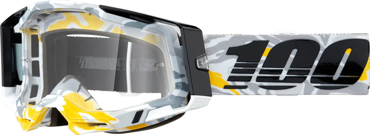 100% Racecraft 2 Goggles - Korb - Clear 50009-00019 1