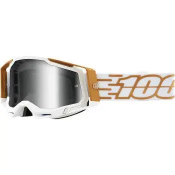 100% Racecraft 2 Goggles Mayfair - Silver Mirror - Adult 50121-252-18 1