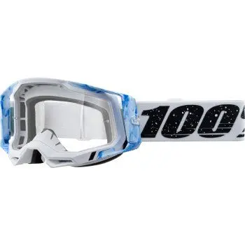 100% Racecraft 2 Goggles Mixos Clear Lens Motocross Mx Atv Dirt Bike - 50009-00020 2