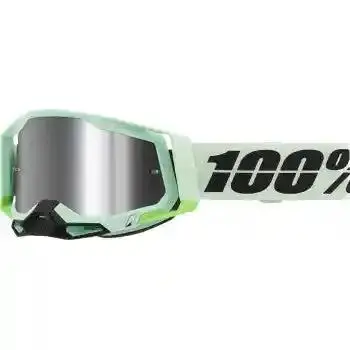 100% Racecraft 2 Goggles - Palomar - Silver Flash Mirror - 50010-00025 - Motocross Mx 1