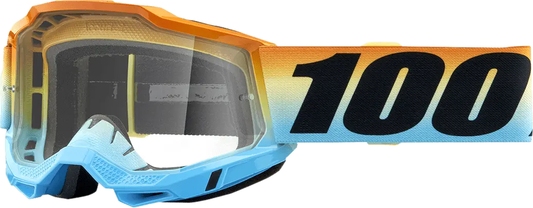 100% Youth Accuri 2 Goggles - Sunset - Clear - Part Number 50024-00006 1
