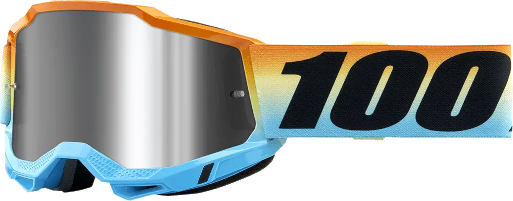 100% Youth Accuri 2 Goggles - Sunset - Silver - Part Number 50025-00006 1