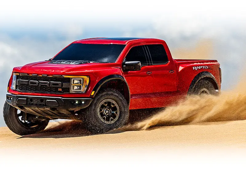 Traxxas Raptor R 4X4 Vxl Red - 101076-4 1