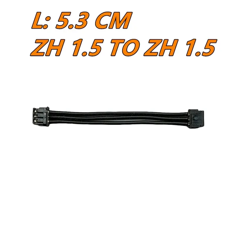 Gt55 Racing 3P Zh1.5 Plug To Zh1.5 Receiver Esc Cable Connector 5.3Cm Gt-Zh-Sh1 1