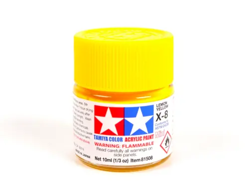 Acrylic X8 Gloss Lemon Yellow - Tam81008 1
