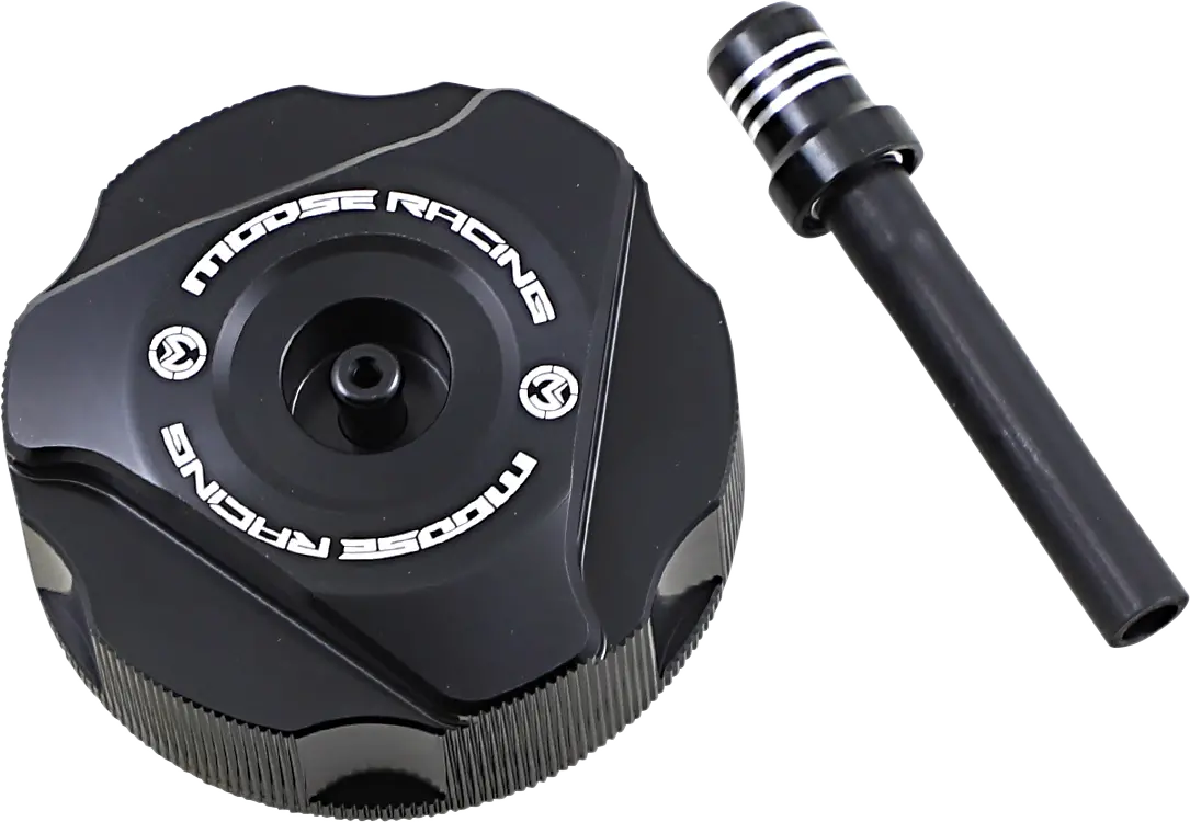 Moose Offroad T03-5112B Aluminum Gas Cap For Gas Gas - Durable Black Fitment 1
