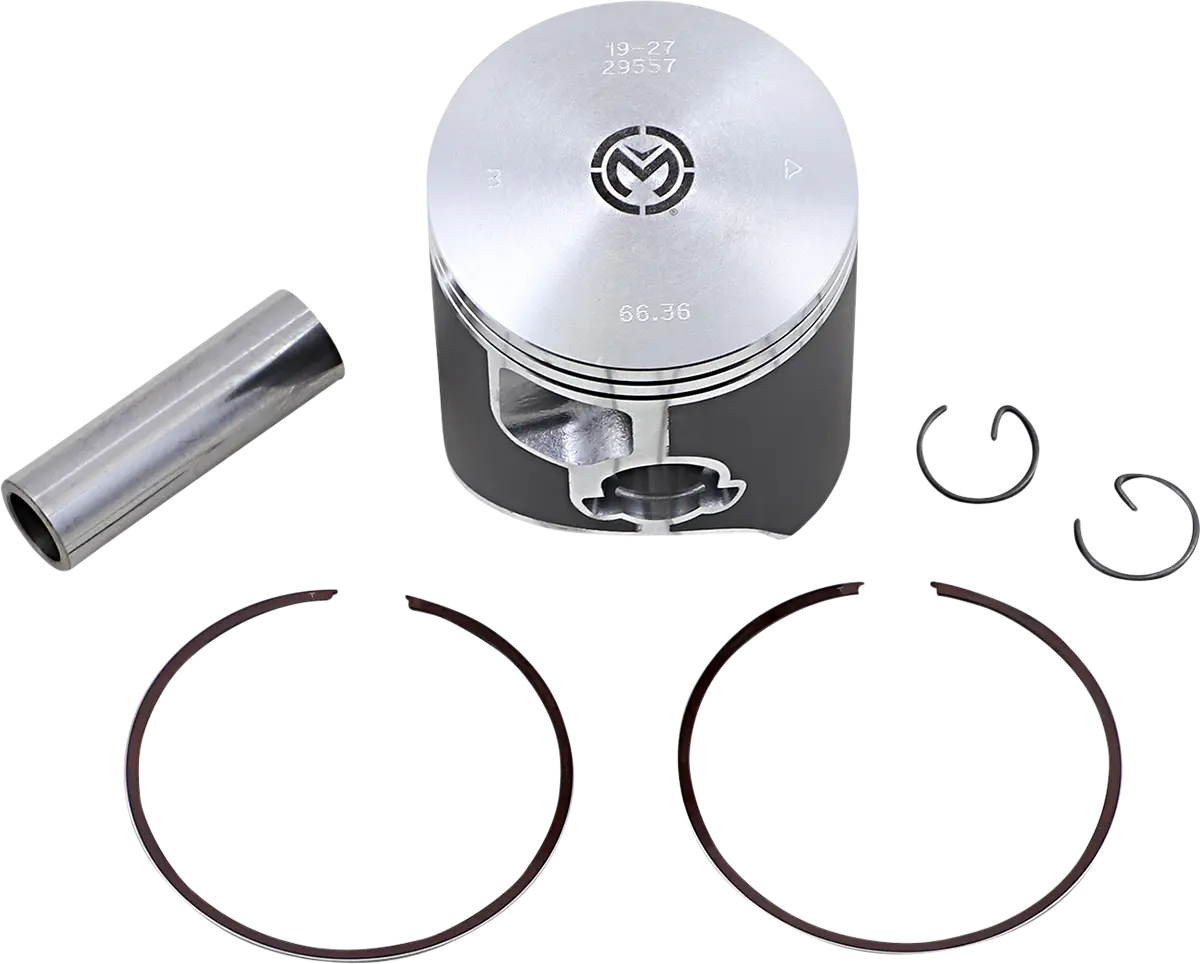 Moose Offroad Mse24384b Piston Kit 66.36Mm Oem Replacement For Beta Vehicles 1
