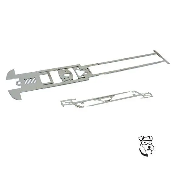 Mid America 1/24 3-N-1 Inline Drag Chassis - Kit 1