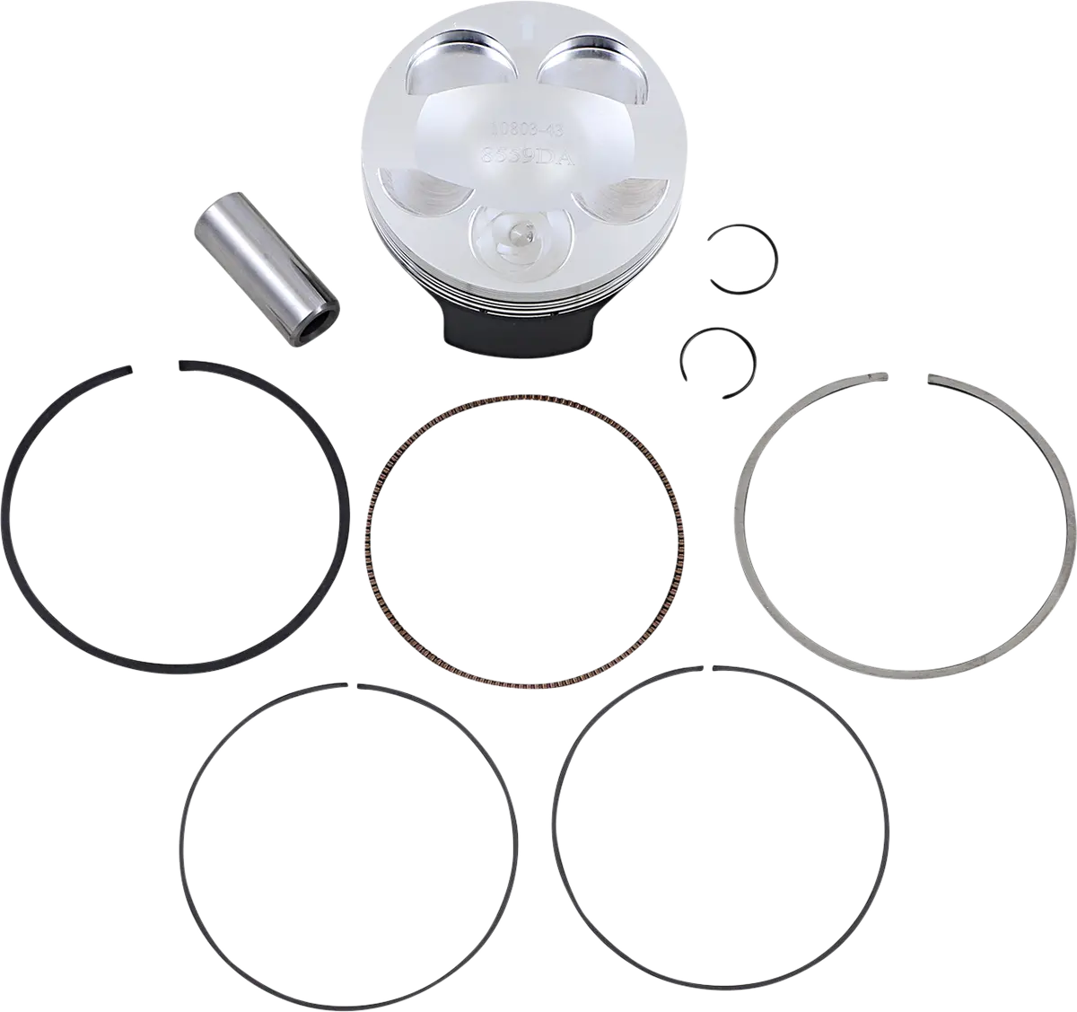 Wossner 8559Da Piston Kit 76.96 Mm For Yamaha Motorcycles 2000-2023 1
