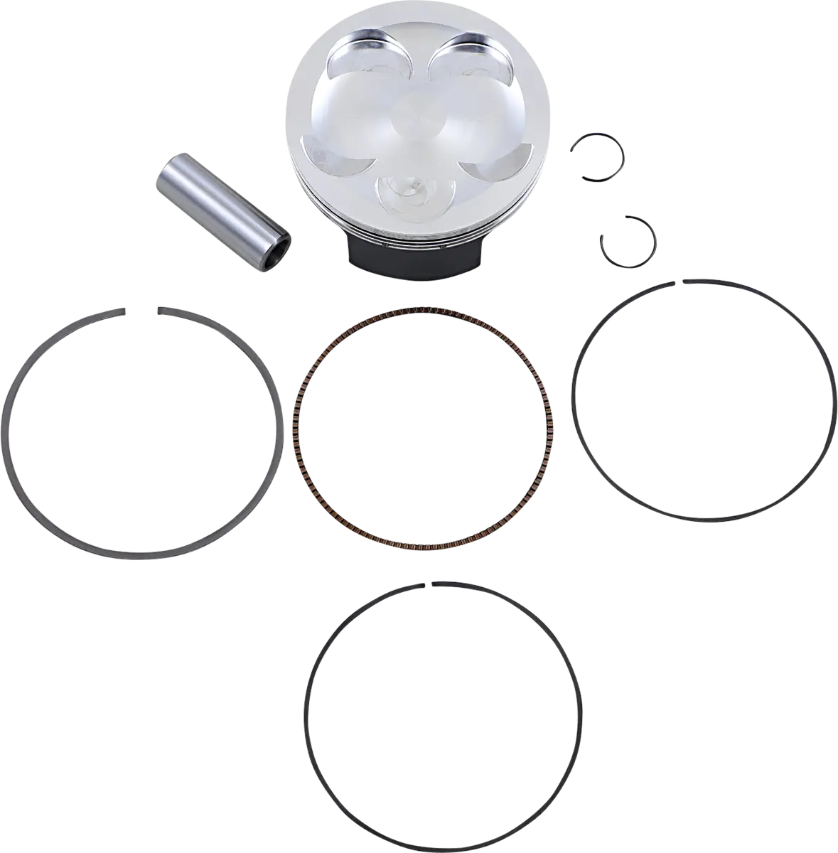 Wossner 8630Dc Piston Kit - 94.98 Mm For Gas Gas & Yamaha Models 2020+ 1