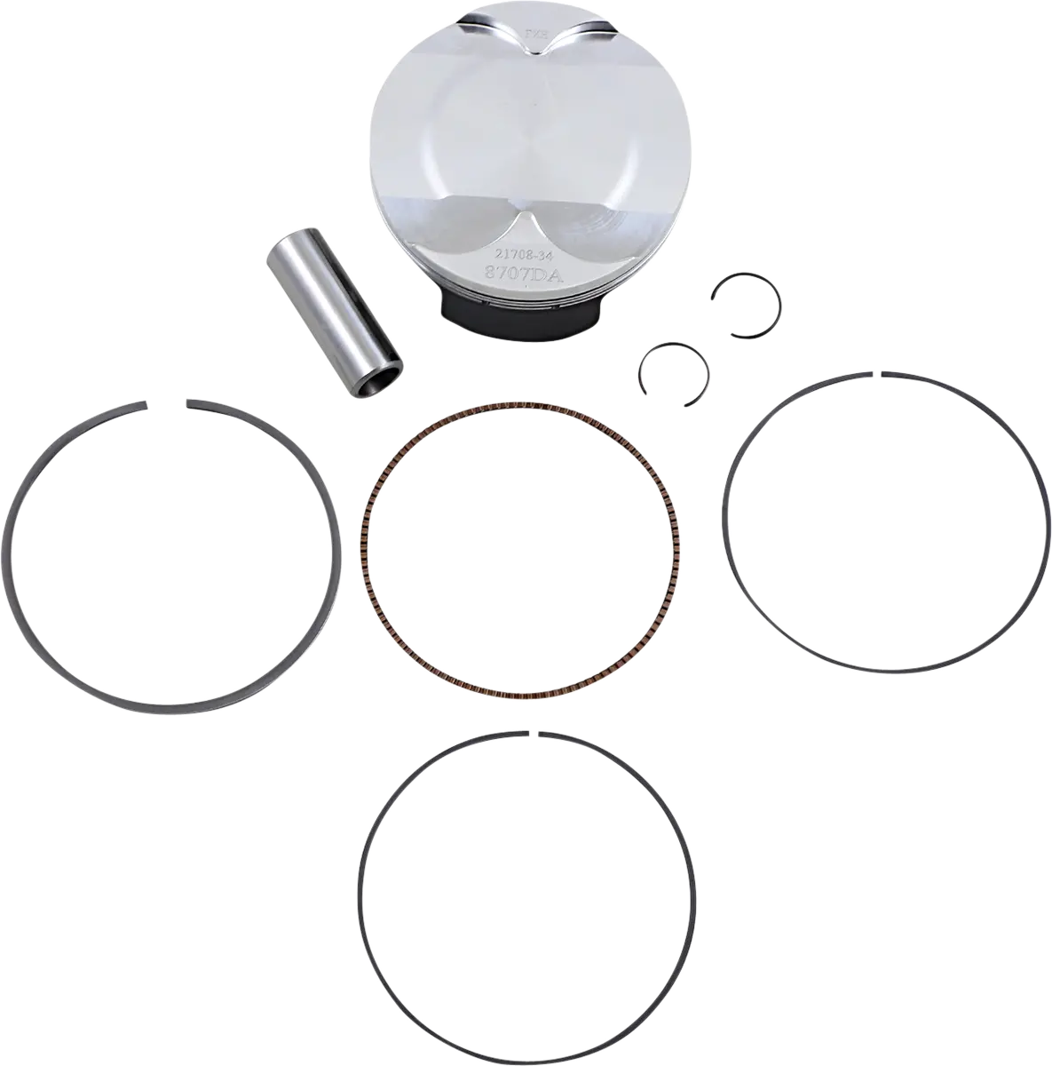 Wossner 8707Da Piston Kit - 94.95 Mm For Husaberg & Ktm 8707Da 1