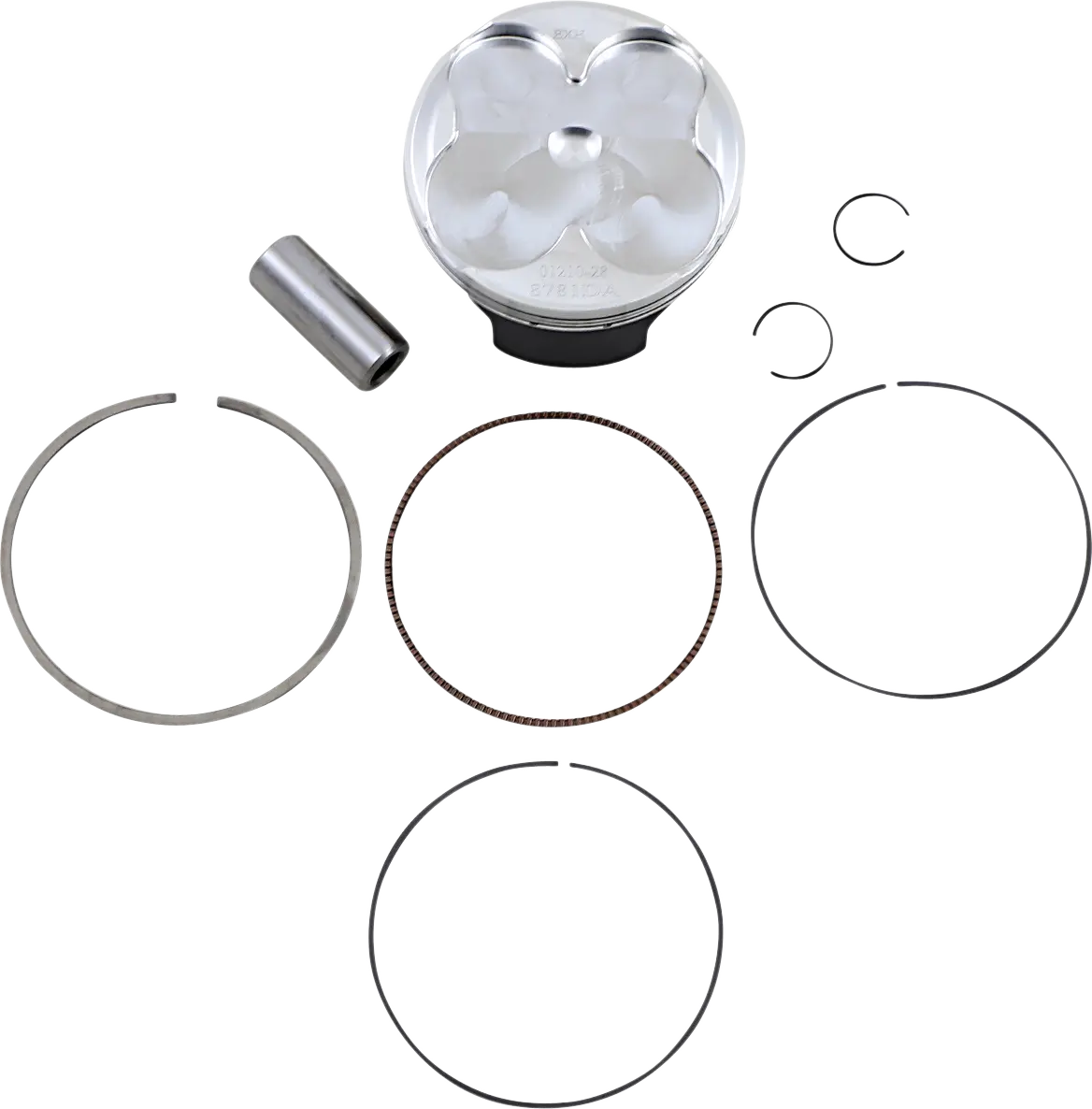 Wossner 8781Da Piston Kit - 76.96 Mm For Suzuki Motorcycles 2000-2024 1