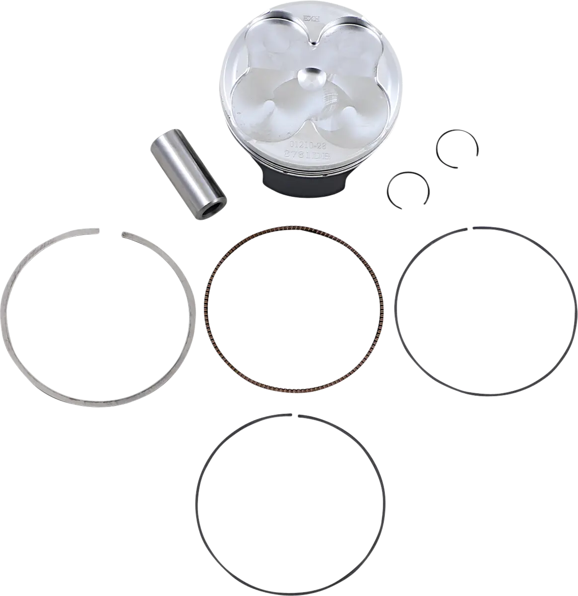 Wossner 8781Db Piston Kit - 76.97 Mm For Suzuki Motorcycles 2000-2024 1