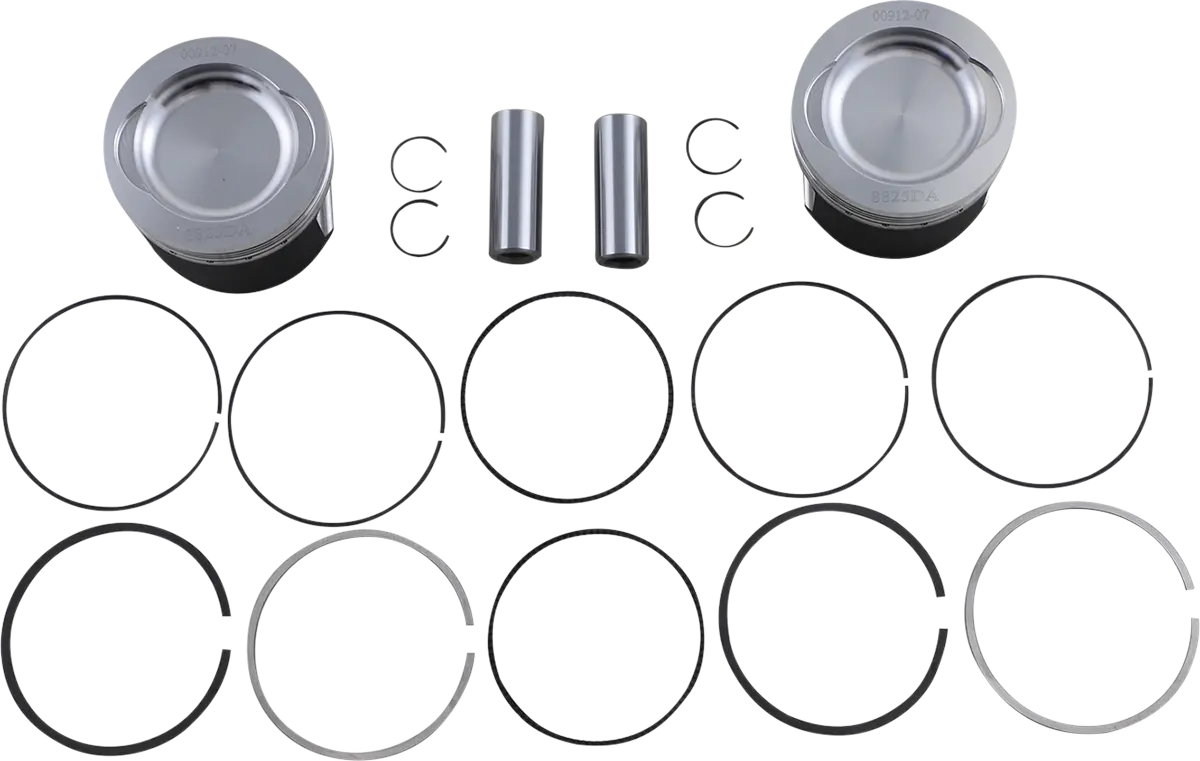 Wossner K8825da-2 Piston Kit For Polaris 79.93Mm 2-Stroke Atvs & Dirt Bikes 1