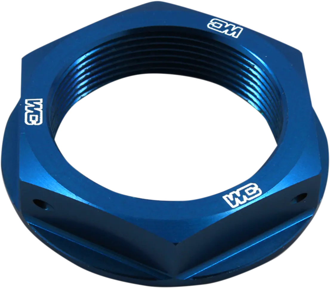Works Connection Honda 24-300 Steering Stem Nut - Blue - Off-Road Performance 1