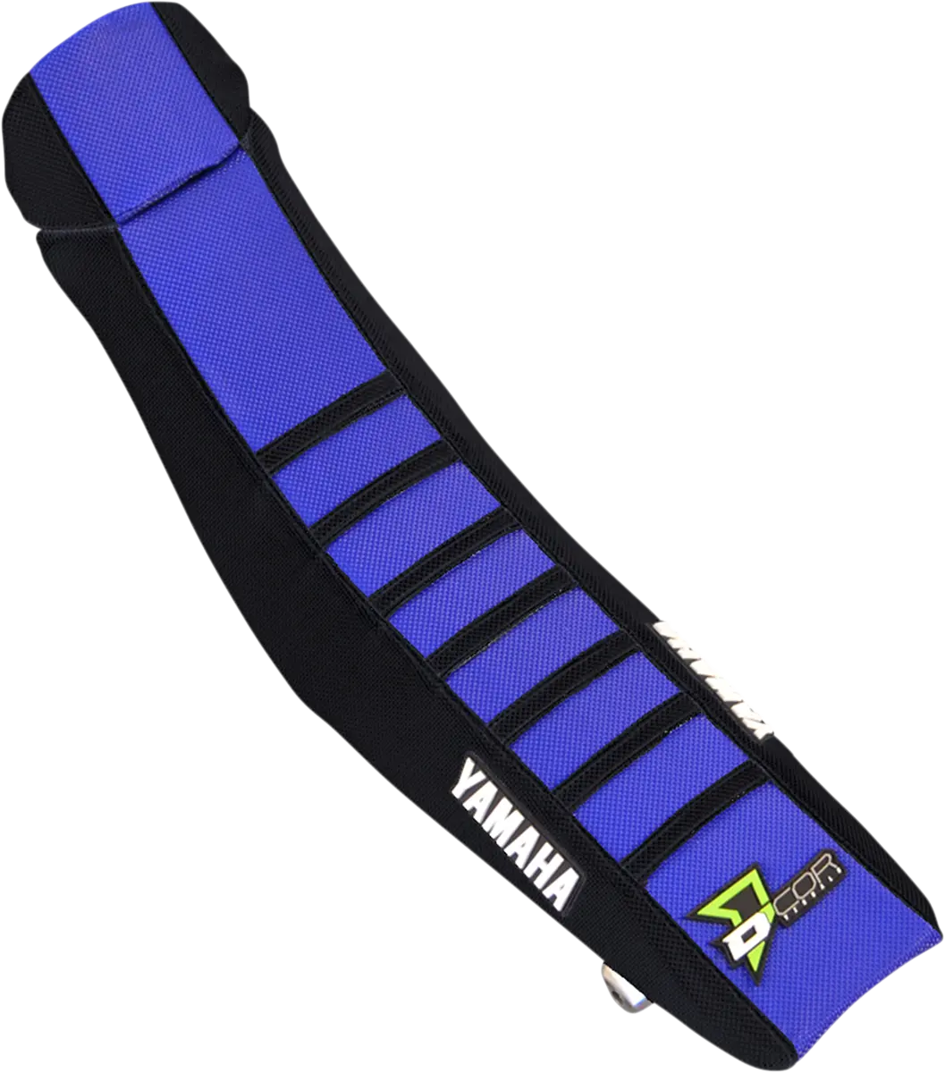 D'cor Visuals 30-50-102 Seat Cover Black/Blue Yz85 2002-2021 1