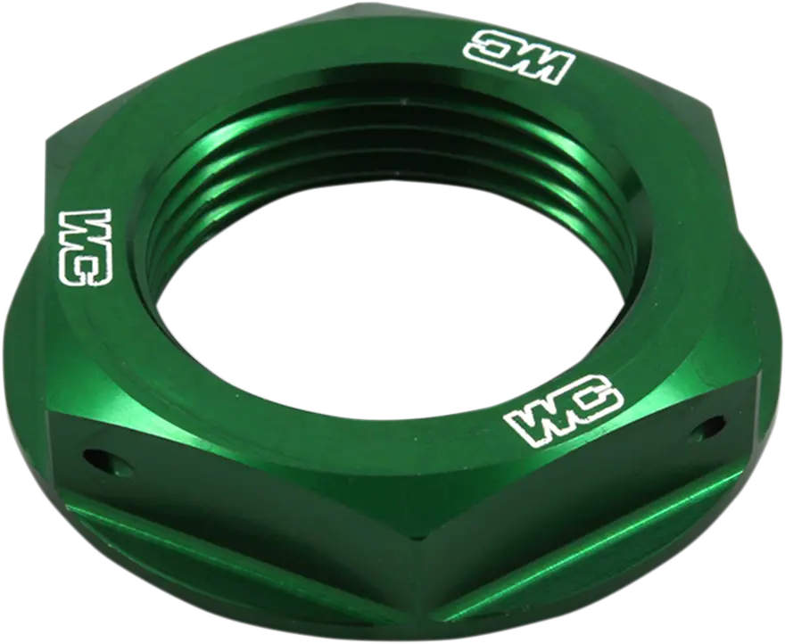 Works Connection Kawasaki 24-338 Steering Stem Nut – Precision Cnc Aluminum, Green Fitment 1