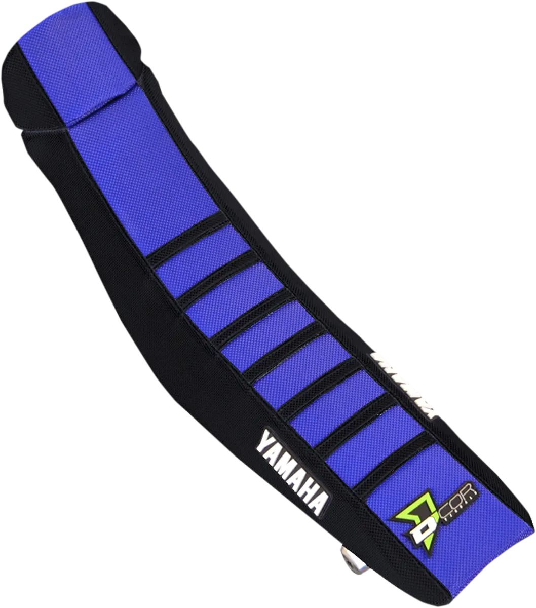 D'cor Visuals 30-50-066 Seat Cover Black/Blue For Yamaha Yz65 2018-2026 1