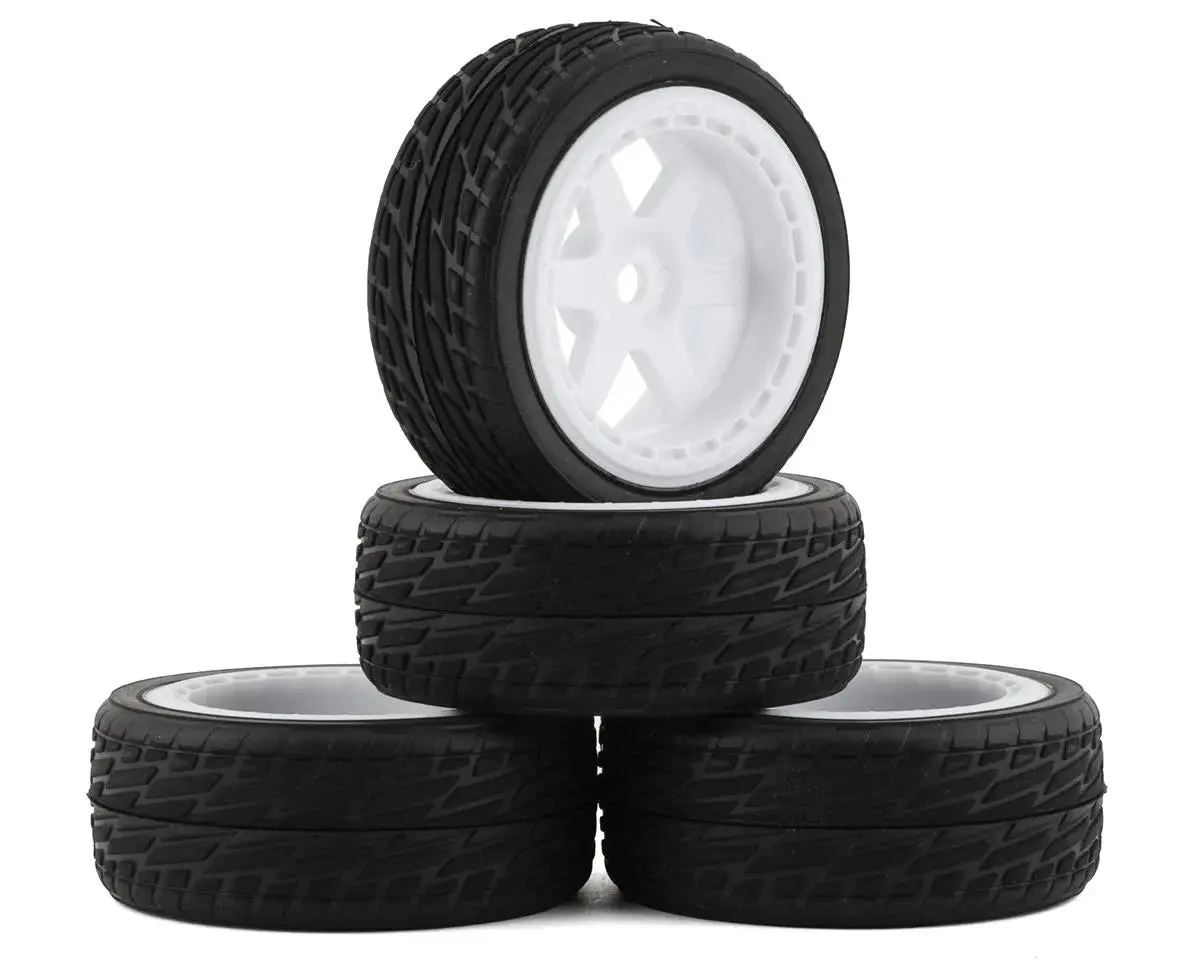 Asc31893 Team Associated Hoonitruck Pre-Mounted Touring Car Tires W/12Mm Hex 1