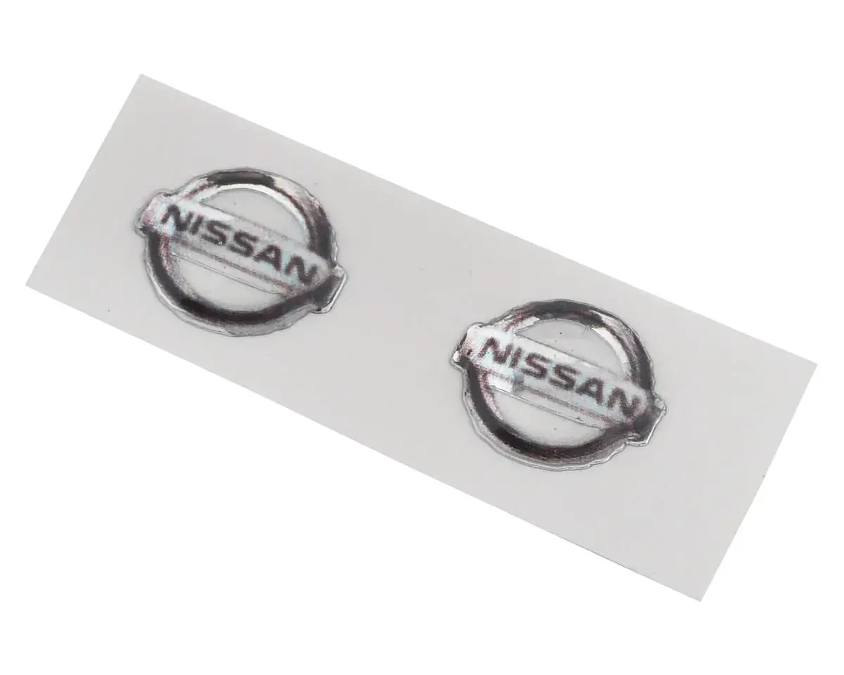 Sdw-Badges-Nissan Sideways Rc Nissan Badges (2) (Miniature Scale Accessory) 1