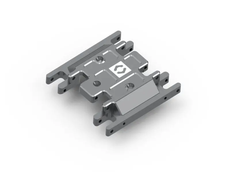 Hpi Racing Aluminum Center Skid Plate, For Venture18 1